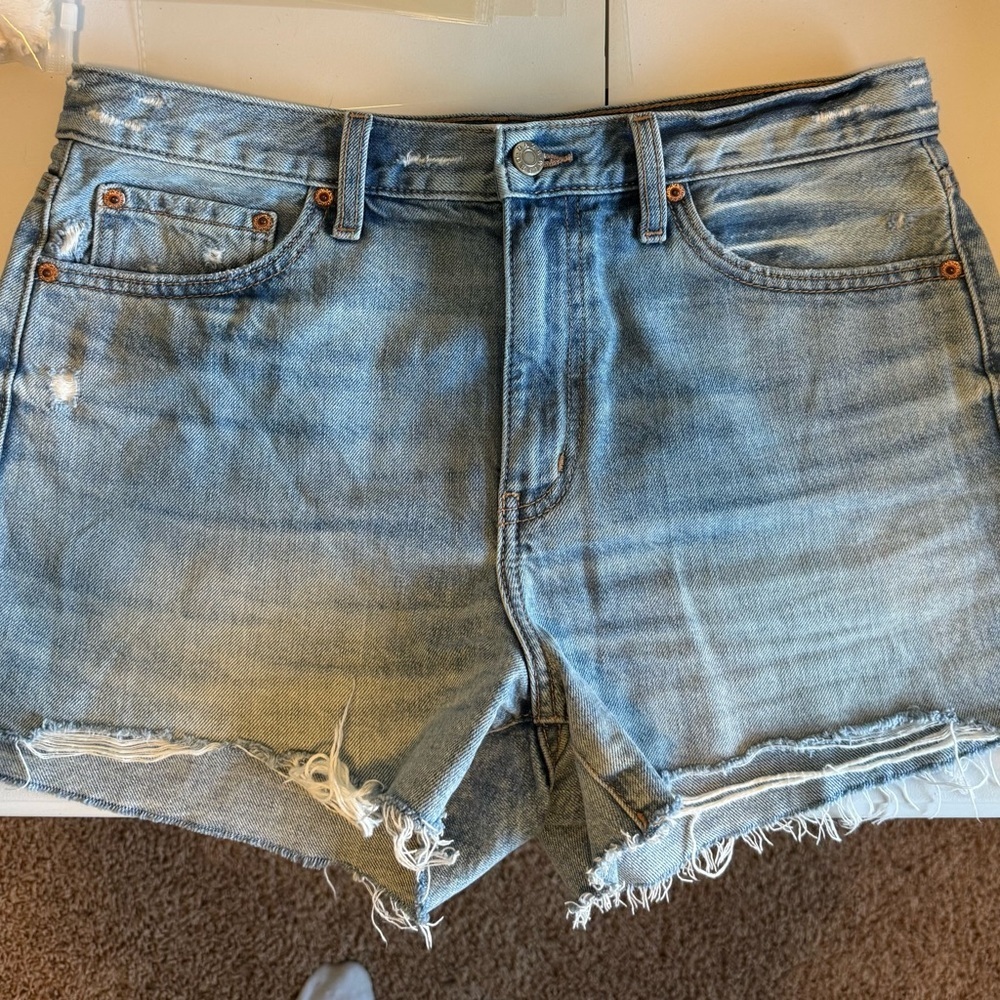 Daze Denim Troublemaker Ice Cream Vintage Shorts Size 28